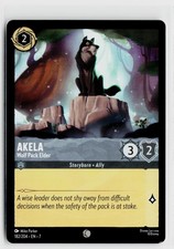 Akela - Wolf Pack Elder 182/204 Common Archazia's Island Lorcana Near Mint