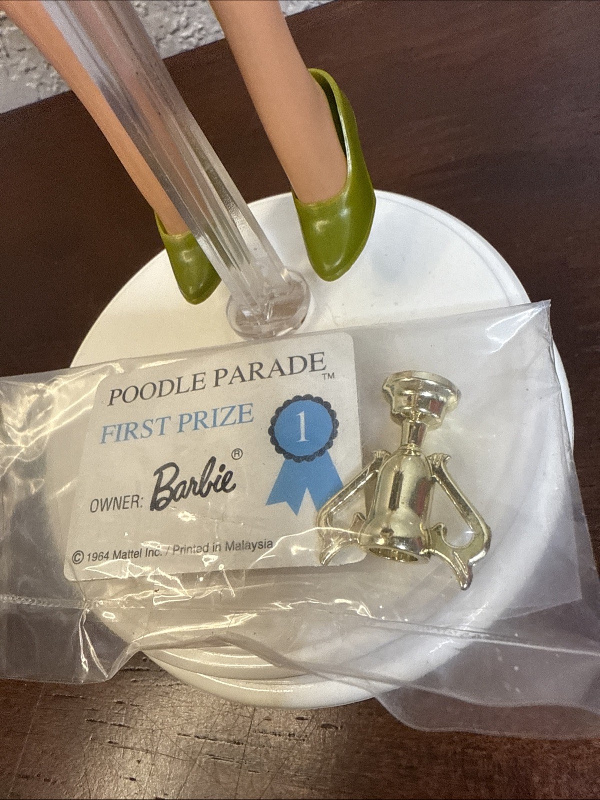 Barbie Poodle Parade Outfit, Shoes And Accessories Only No Doll Included