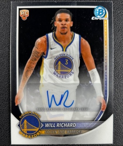 Will Richard 2025-26 Topps Bowman Chrome Auto RC #BCA-WI -h4
