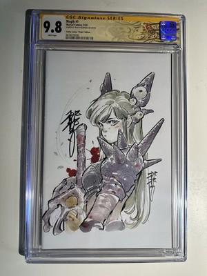 Magik, Vol. 2 #1. CGC Graded 9.8. Signature Series. 2025. Signed by Peach Momoko