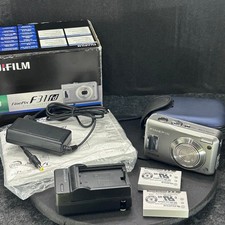 Fujifilm FinePix F31fd 6.3MP Digital Camera Silver Bundle Boxed Tested