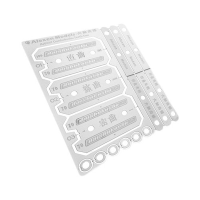 Metal Etching Saw Blade Set Model Plate Cutting Separating Tool For Model