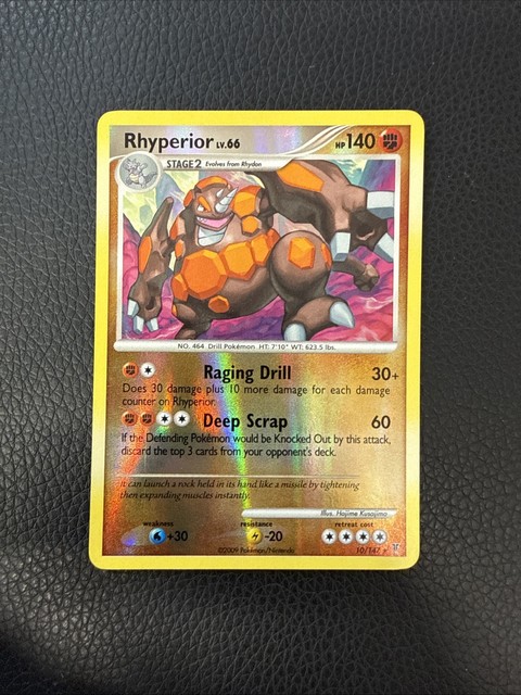 Rhyperior [Reverse Holo] #10 (Supreme Victors (2009))