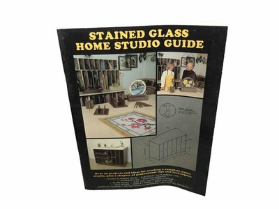 Stained Glass Home Studio Guide Paperback 20 + Projects Mayo & Miller Plans Book