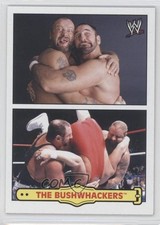 2012 Topps Heritage WWE Fabled Tag Teams The Bushwhackers Luke #5 Patch Tag 0h1