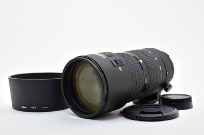 New Type [Top Mint w/Hood/Cap] Nikon AF Nikkor 80-200mm F2.8 D ED Lens JAPAN