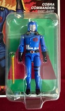Super7 ReAction  GI JOE COBRA COMMANDER Enemy Leader O-Ring 3.75  Action Figure