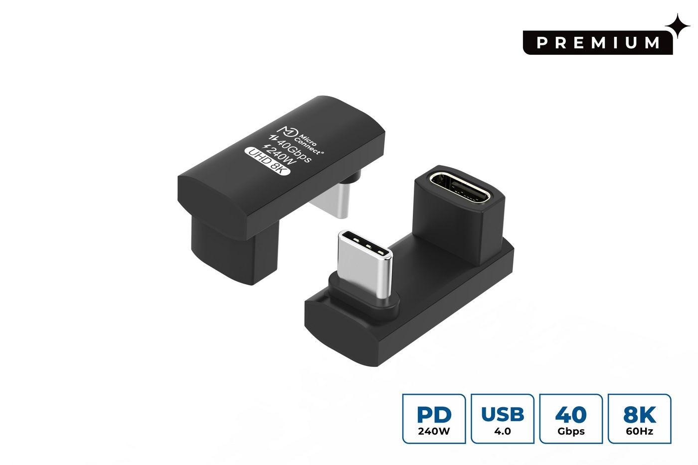 MicroConnect MC-USB4AG-L Premium USB4 3x2 USB-C