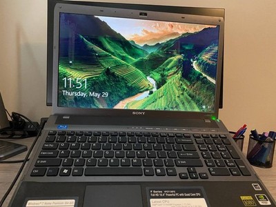 Sony VAIO VPCF136FG – i7-740QM / 8GB Upgraded RAM / 500GB Upgraded