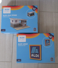 ALDI PLAY Aldi USA Grocery Store Logo Bricks Building Toy 552 824 Pieces NEW