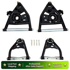 For Chevy Gmc C10 Pickup 73-87 Front Tubular Control Arms Upper Lower Set Of 4 For Chevy Gmc C10 Pickup 73-87 Front Tubular Control Arms Upper Lower Set Of 4
