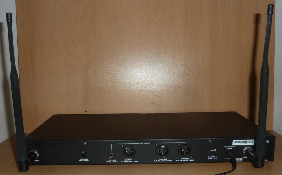 " LD Systems " WS 1000 Set mit WS 1000R2 Empfänger  2x Mikrofon + Sender ( 2 ) - Bild 2 von 4