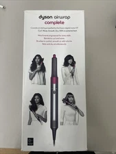 Dyson Airwrap Complete Hair Styler Set - Nickel/Fuchsia - Missing Items