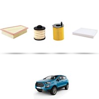 Hoffcar Wartungsset - 4 Filter FüR Ford Ecosport 1.5 Tdci 70 Kw Ab 2015