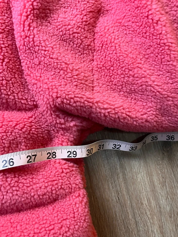 Nike шерпа пуховик куртка розовый DM9260-622 Therma подходит вниз заполнения женщин Sz 2 X - Изображение 3 из 4