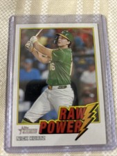2026 Topps Heritage Nick Kurtz #RP-NK Raw Power