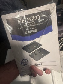 Neo Geo AES Box, Manual And Foam Only SNK