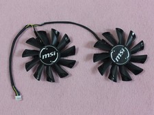 Pair Fans Cooler Fan For MSI ARMOR RX570 RX580 GTX 950 PLD09210S12HH 85mm