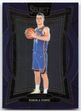 2024-25 Panini Select #89 Nikola Topic Blue (Retail)