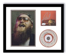 TEDDY SWIMS SIGNED AUTOGRAPH FRAMED 11x14 CD DISPLAY ACOA PHOTO MATTE