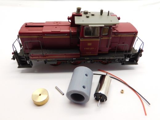 Micromotor.eu HR010F Roco V60, BR 260, BR 261, BR 360, BR 361 Coreless Motor Kit