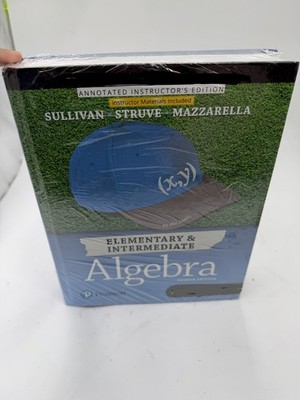 Annotated Instructor's Edition of the textbook Elementary & Intermediate Algebra