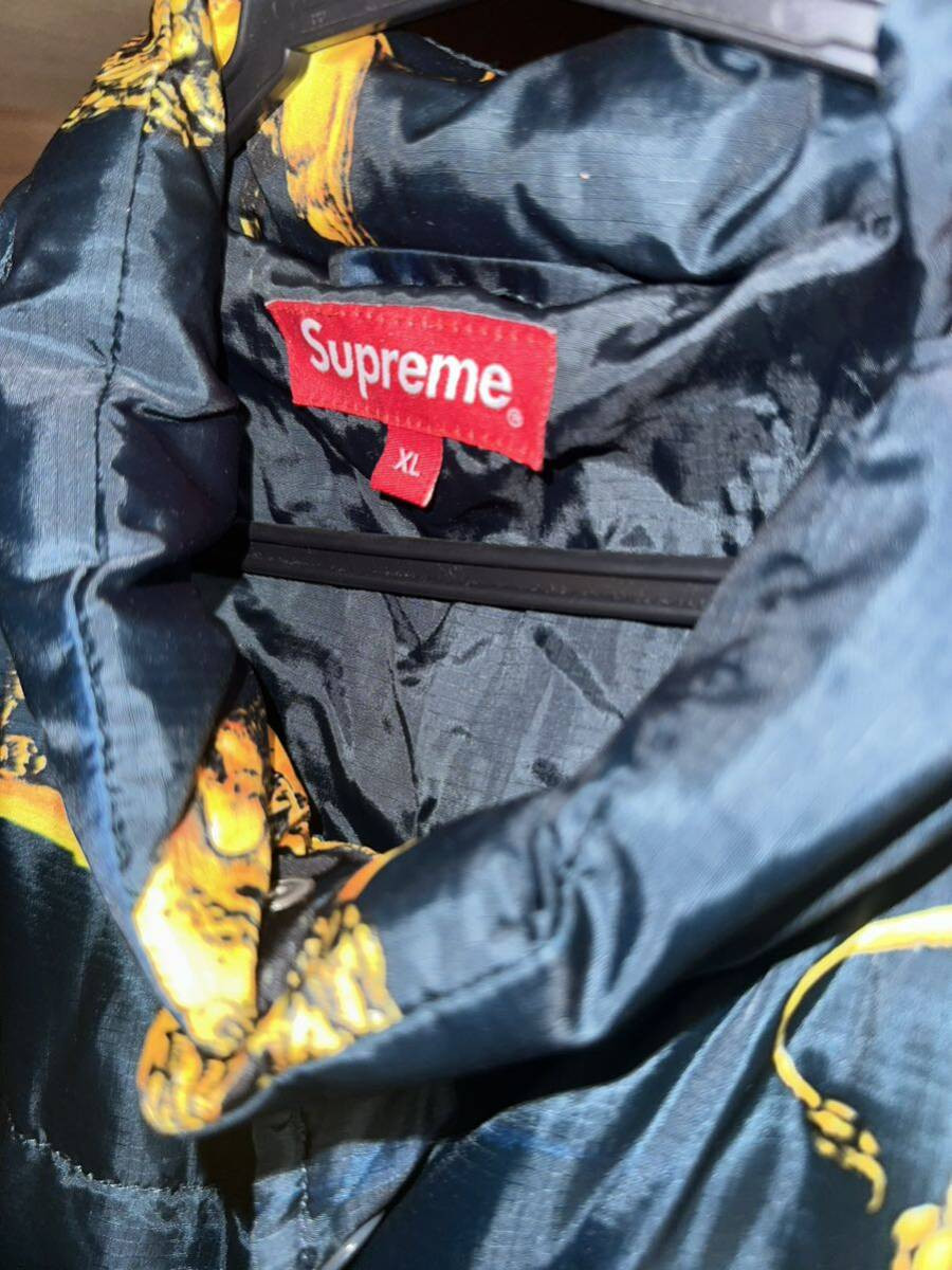 13AW supreme Lions Puffy Jacket XL lion lion down | eBay 13AW supreme Lions Puffy Jacket XL lion lion down | eBay