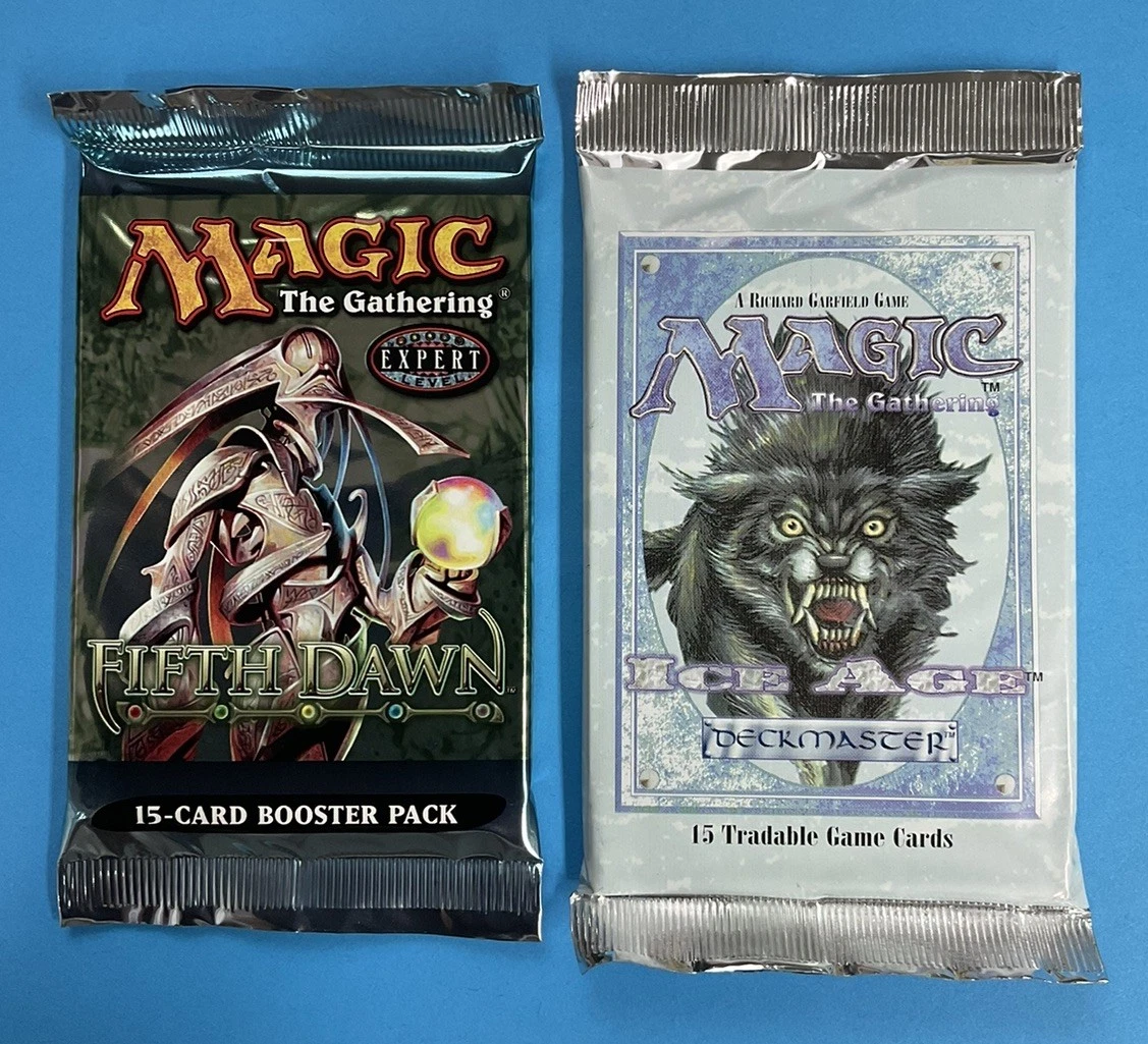 Magic: The Gathering Ice Age Sealed Collectible Card Game Packs