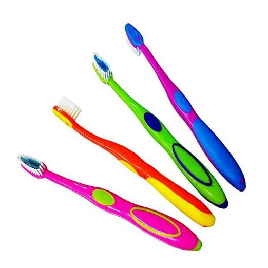 12 pcs Smile Face Junior Child Toothbrush 