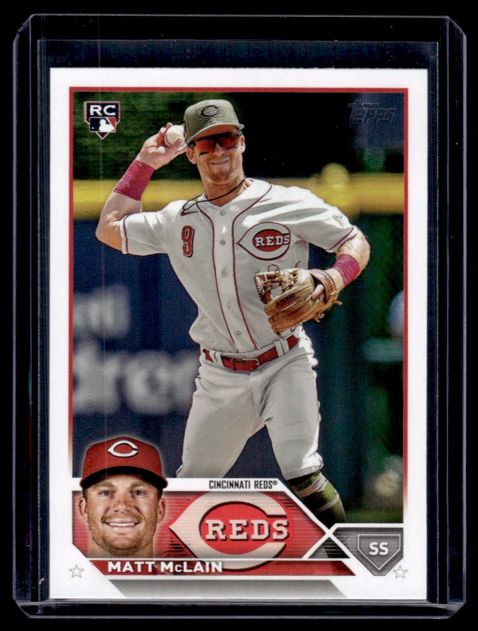 2023 Topps Update Matt McLain RC Cincinnati Reds #US199