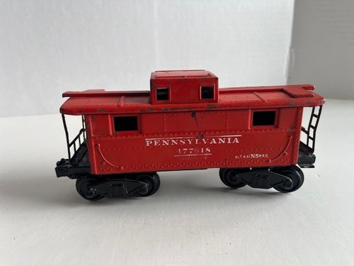 LIONEL 477618 - Calibre O - Posguerra - Pennsylvania (División Oriental) - ¡Caboose Rojo C! | Zustand: Used