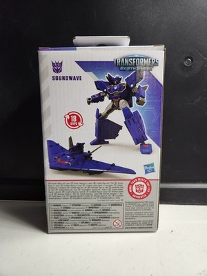 Transformers Earthspark Soundwave Deluxe Class Hasbro VHTF for
