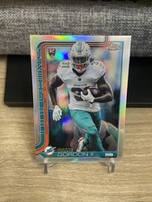 Ollie Gordon II 2025 Topps Chrome Rookie Refractor #327 Miami Dolphins NFL