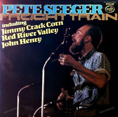 Pete Seeger - Freight Train LP 1964 (VG/VG) .
