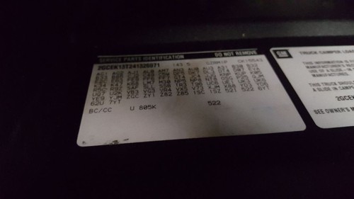 2004 Chevy Silverado K1500 Rear Anchor Molding - Picture 10 of 11
