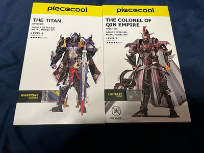 #ad 2 Piececool 3D Metal Kits The Titan HP139 –BS And The Colonel Of Quinn Empire $50.00
