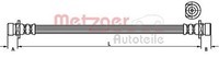 Metzger Bremsschlauch Hinterachse Links FüR Honda