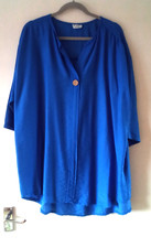 Ladies Nina Murati  blue shirt top blouse size 20
