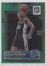 2022-23 Panini Donruss Optic Rated Rookie Hyper Green Prizm Malaki Branham 1hc0