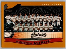 2002 Topps Chrome #653 Houston Astros Base Team Photo