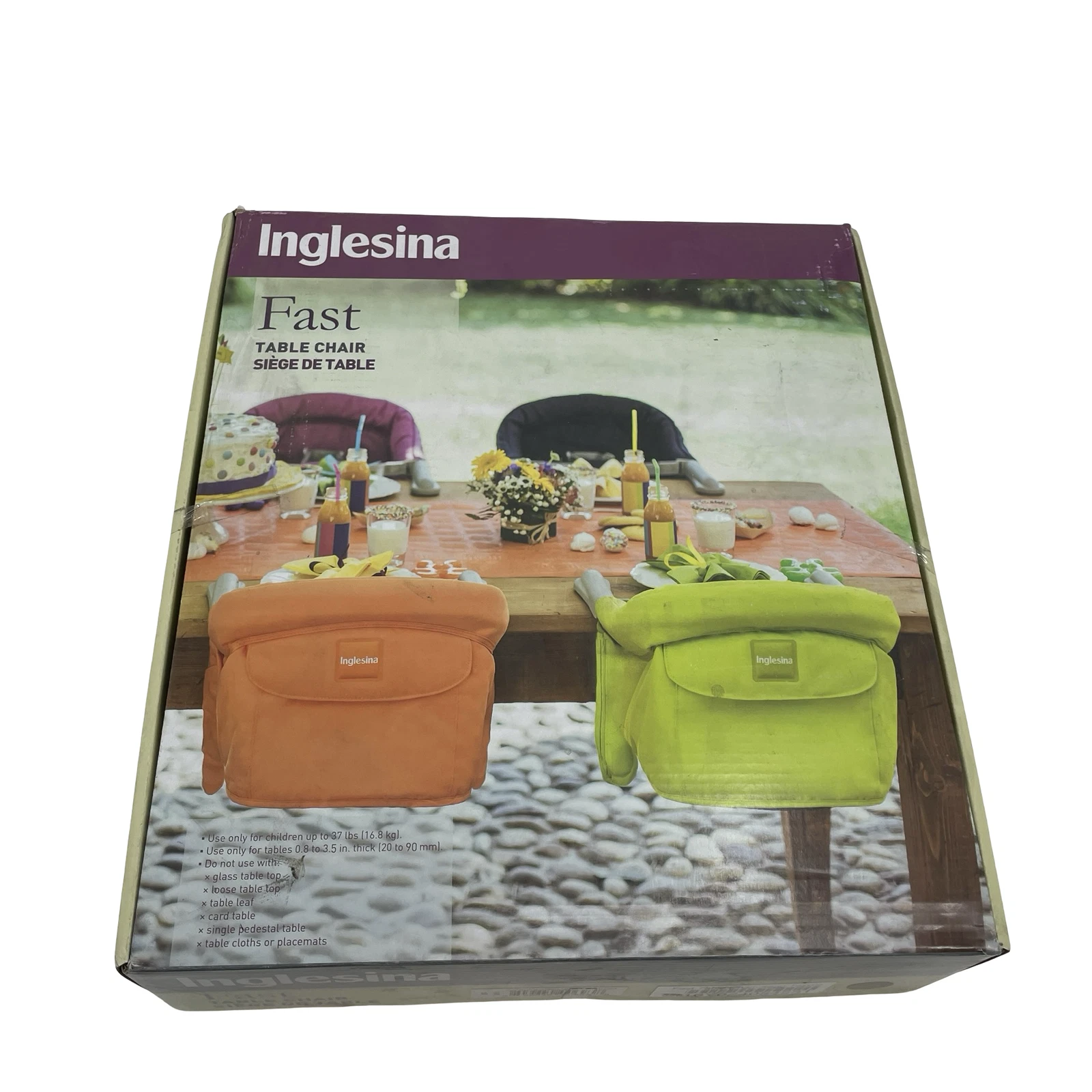 Inglesina Fast Table Chair, Hook On High Chair - Cream #N6938 (AR)
Opens in a new window or tab