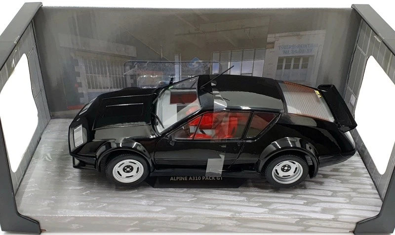 Solido 1/18 Scale Diecast S1801205 - Alpine A310 Pack GT 1983 - Black - Image 4 of 4