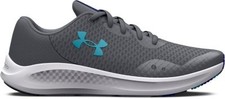Under Armour Boys' Grade School UA Charged Pursuit 3 Running Shoes Pitch Gray/So