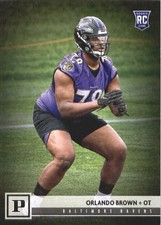 2018 Panini #377 Orlando Brown RC - FB