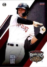 2018 Wisconsin Timber Rattlers Choice #20 Tristen Lutz Arlington Texas TX Card