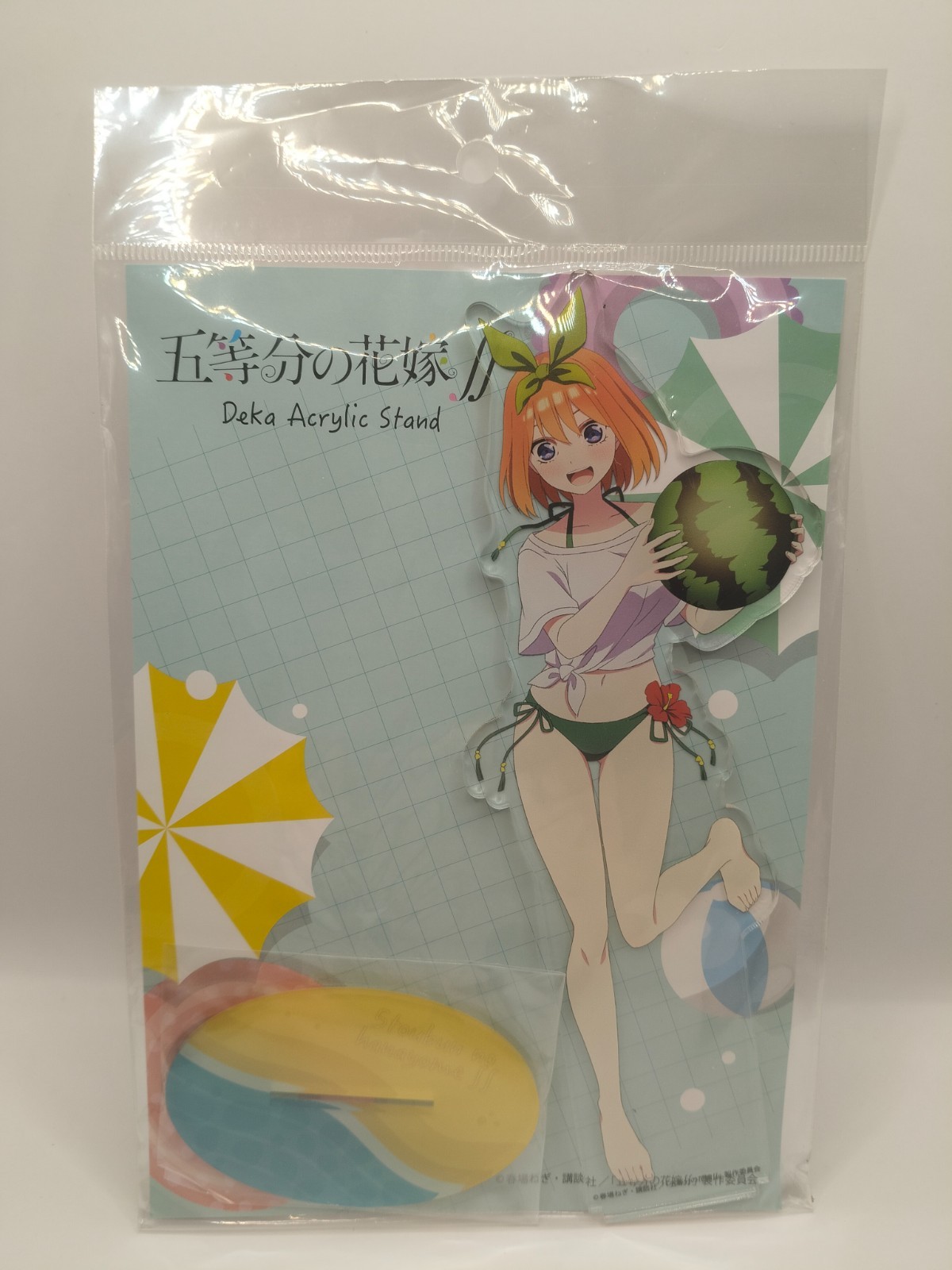 THE QUINTESSENTIAL QUINTUPLETS YOTSUBA NAKANO SWIMSUIT DEKA ACRYLIC STAND SEALED