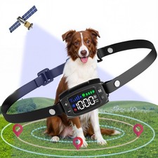 GPS Wireless Dog Fence System, Rechargeable Electric Fence for Dogs, IPX6 Wat...