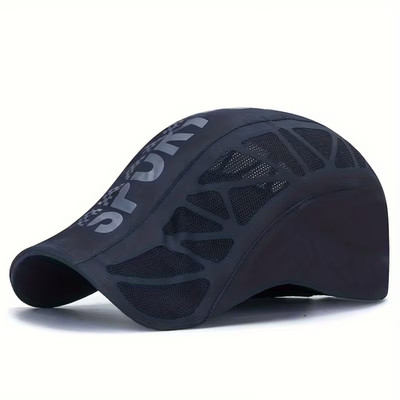 Herren Retro Outdoor Baseball Cap: Atmungsaktiver Sommer Sonnenhut, UV-Schutz