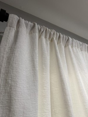 Peri Home Sanctuary Back Tab Room Darkening Curtain Panel Pair 78  Linen