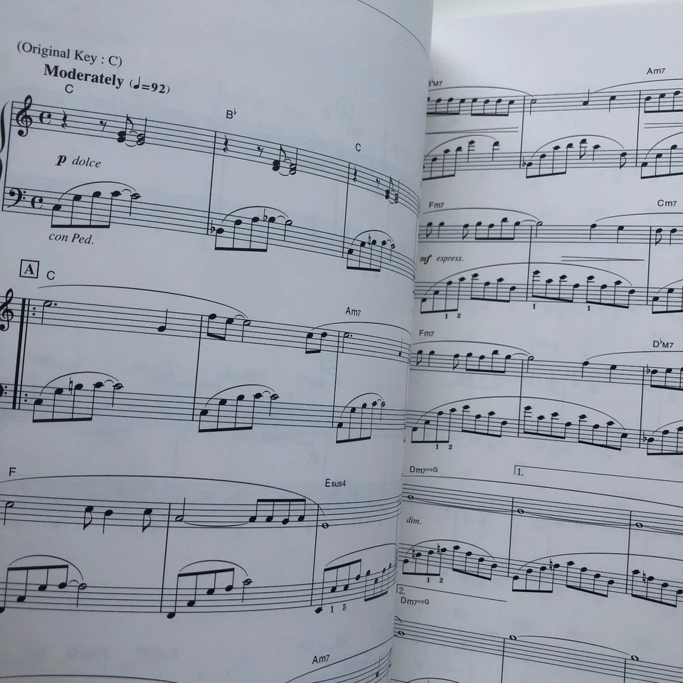 Piano Solo Studio Ghibli 100 Piano Sheet Music Score Book 100 Songs Collection - Image 3 of 4